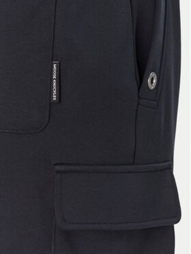 Moose Knuckles Szorty sportowe Hartsfield M14MR794 Granatowy Regular Fit