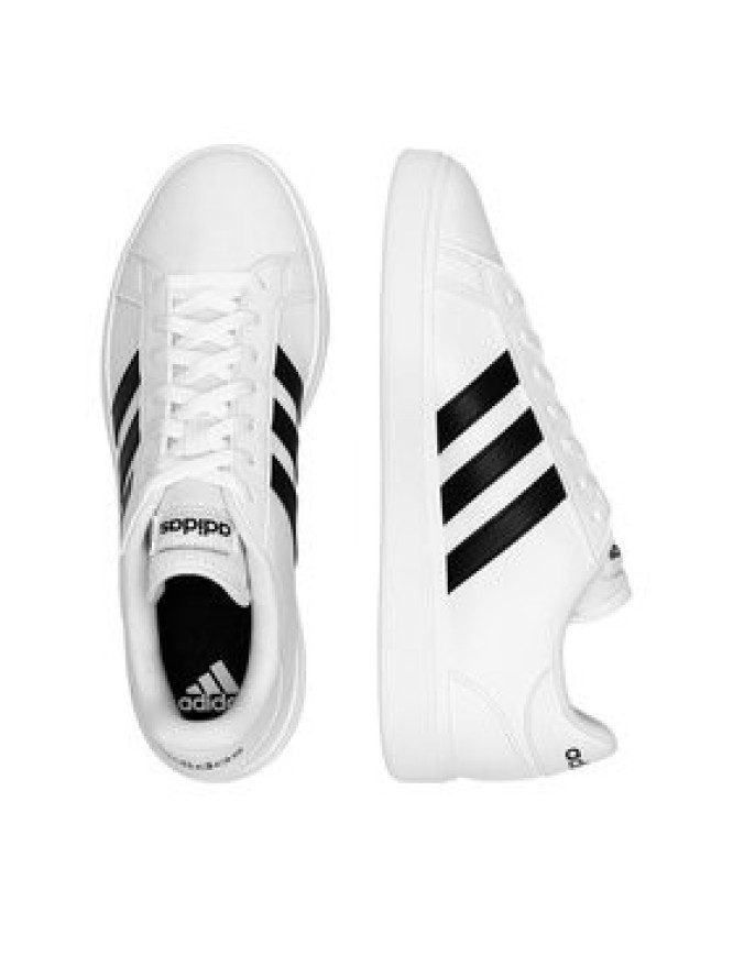 adidas Sneakersy GRAND COURT BASE 2.0 GW9250 Biały