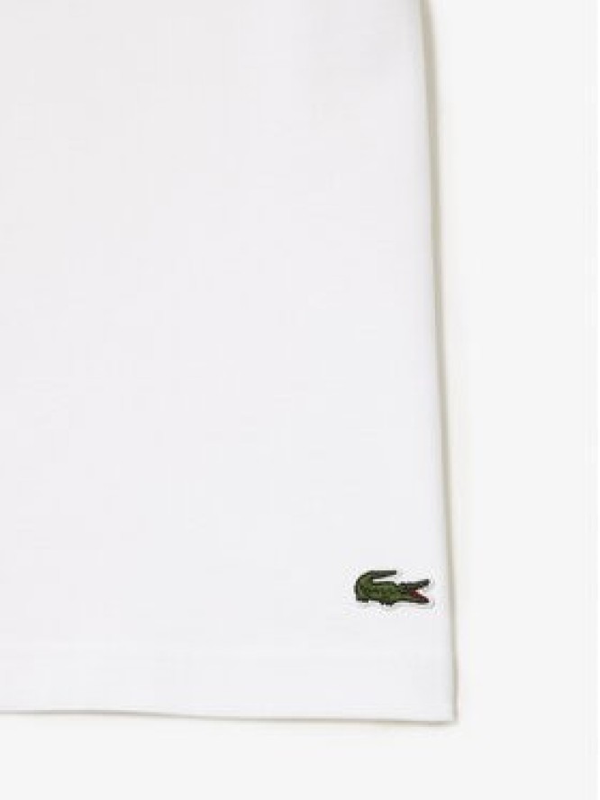 Lacoste T-Shirt TH1285 Biały Regular Fit