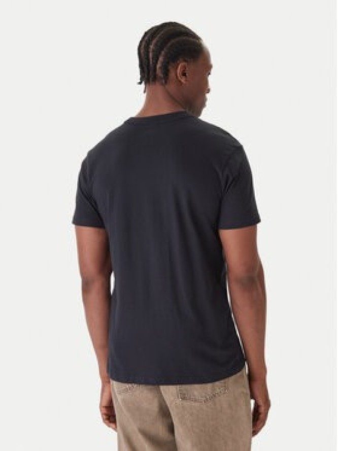 Quiksilver T-Shirt Anchor EQYZT08178 Czarny Regular Fit