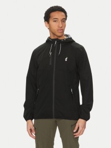 Aulp Kurtka outdoor Tomer Czarny Regular Fit