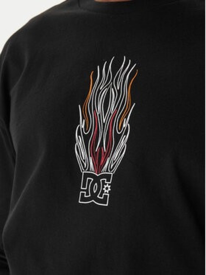 DC Shoes Longsleeve Burn Out HLS EDYZT04355 Czarny Regular Fit