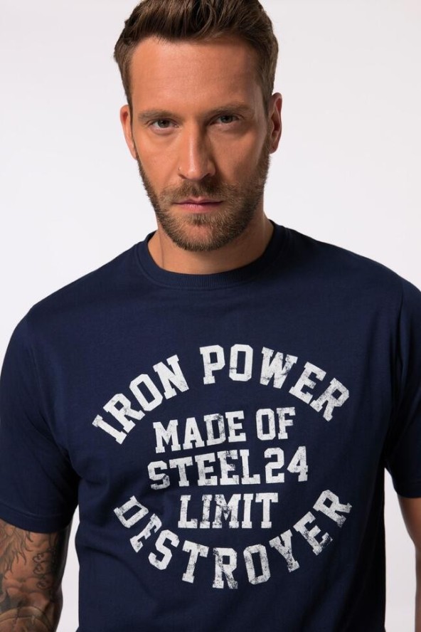 Męski T-shirt Iron Anvil fitness rękaw 1/2 szybkoschnący do roz. 7XL