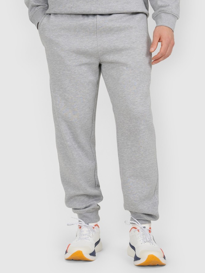 4F Spodnie dresowe joggery męskie - szare XXL
