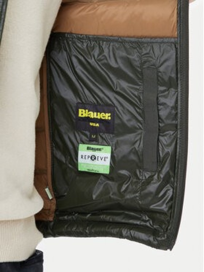 Blauer Kurtka przejściowa 25WBLUC02132 Zielony Regular Fit