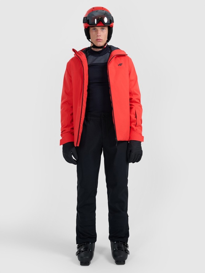 4F Kurtka narciarska membrana 5000 męska - czerwona M