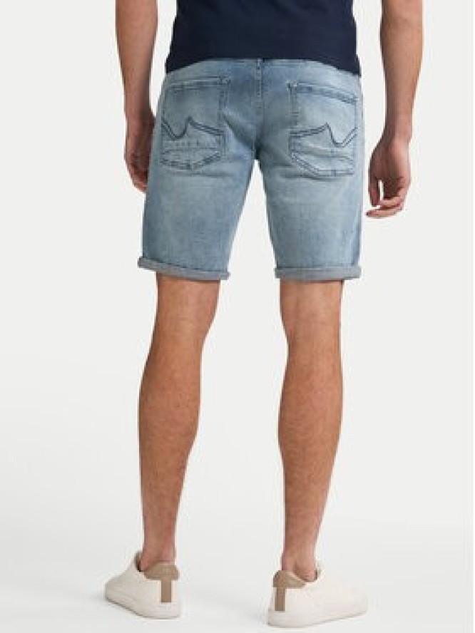 Petrol Industries Szorty jeansowe M-1050-SHO002 Niebieski Regular Fit