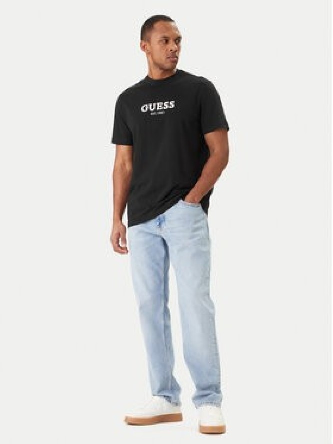 Guess T-Shirt M6GI16 K3032 Czarny Regular Fit