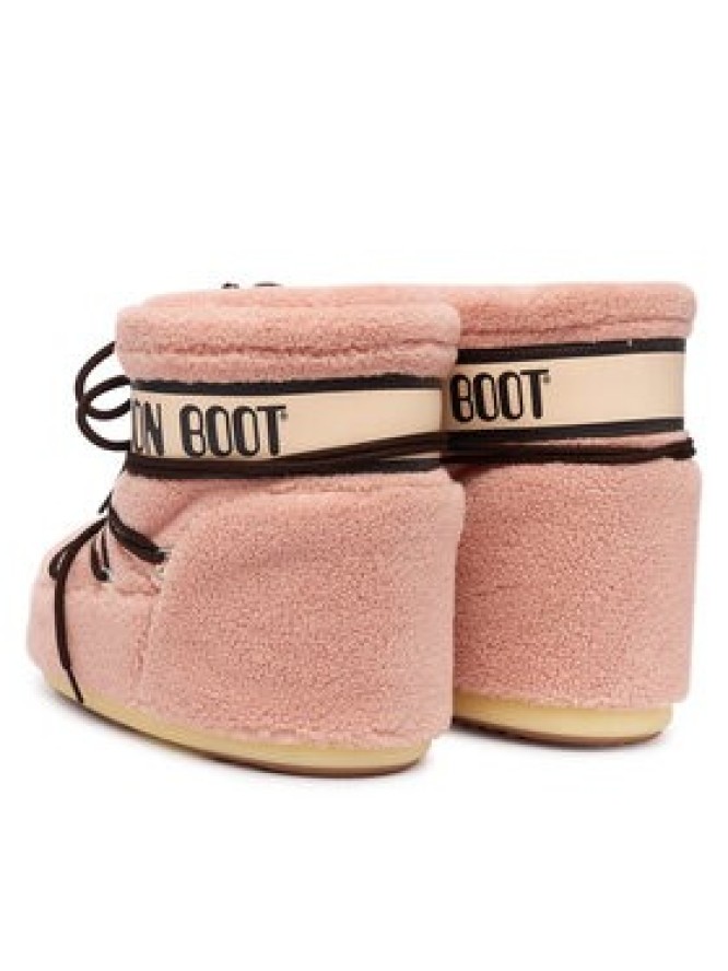 Moon Boot Śniegowce Mb Icon Fleece 80D1409700 Różowy