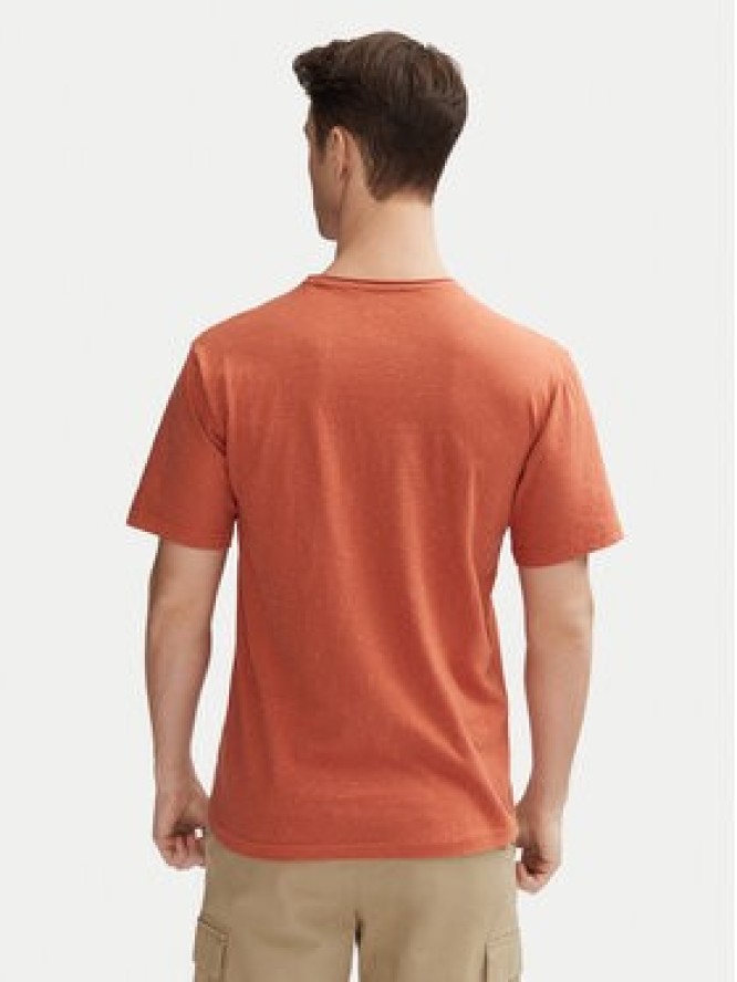INDICODE T-Shirt Carlsin 41-121 Pomarańczowy Regular Fit