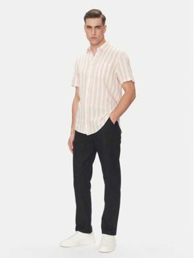 Blend Koszula 20718392 Różowy Regular Fit