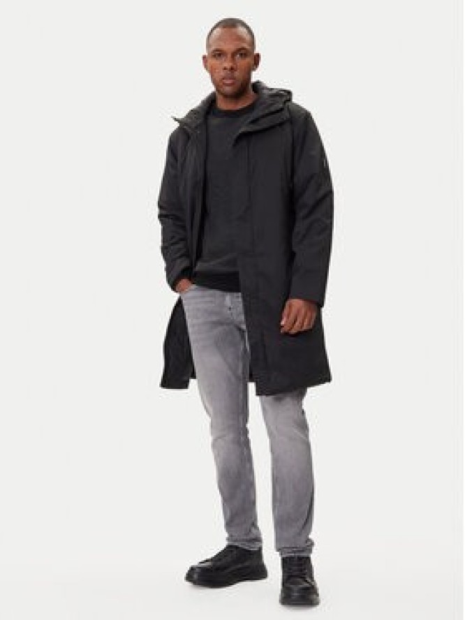 EA7 Emporio Armani Kurtka zimowa 7M000690 AF15952 UC001 Czarny Regular Fit