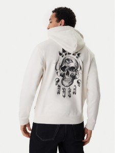 RVCA Bluza All Seeing Hoodie EVYSF00133 Beżowy Regular Fit