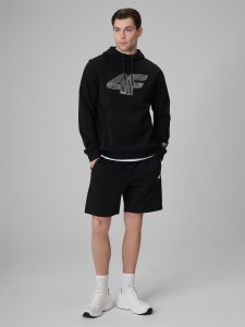 4F Spodenki dresowe męskie - czarne L