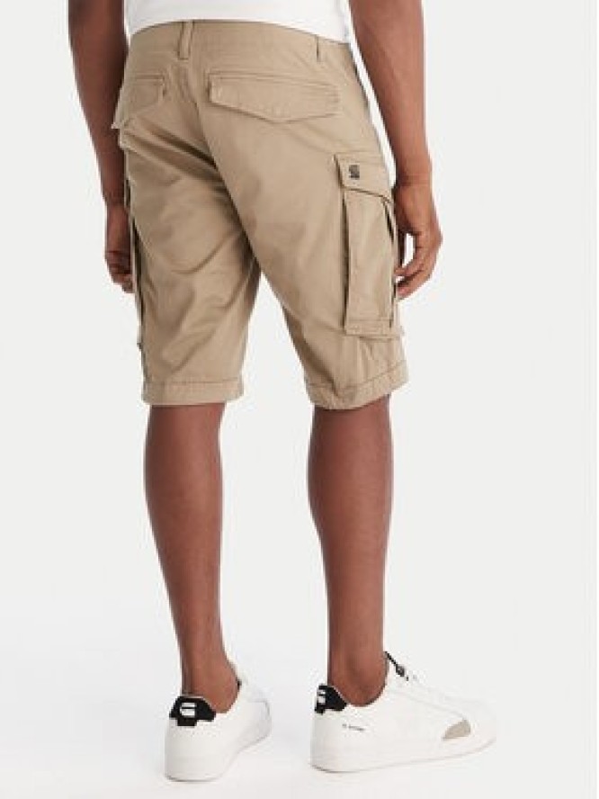 G-Star Raw Szorty materiałowe Rovic Zip D26214-5126 Zielony Relaxed Fit