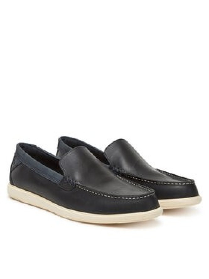 Clarks Mokasyny Bratton Loafer 26181278 Granatowy