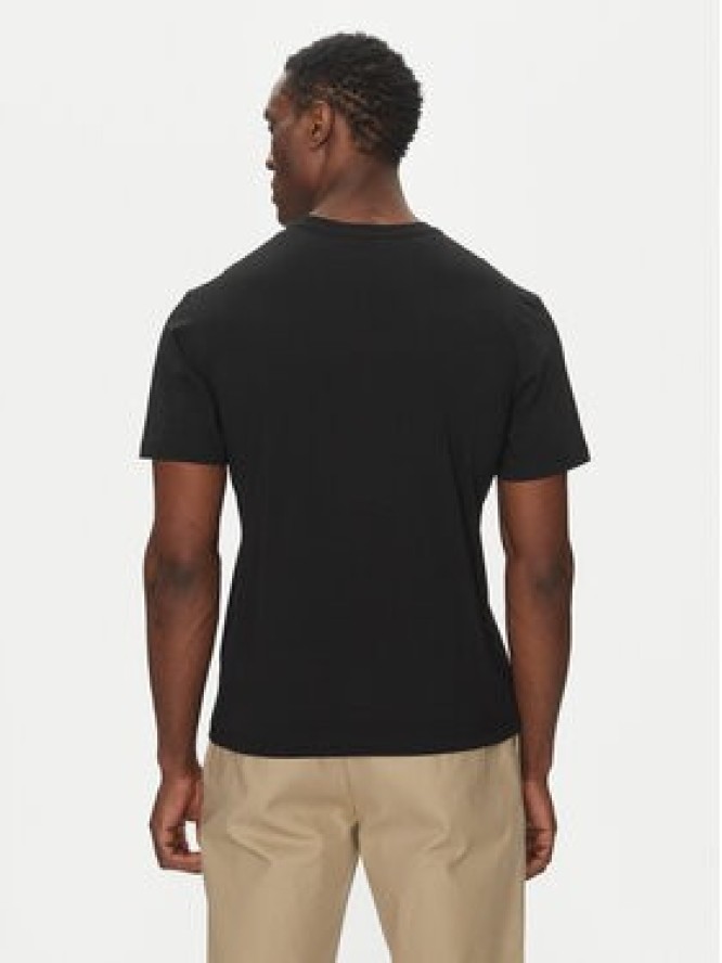 Save The Duck T-Shirt DT0825M BESY20 Czarny Regular Fit