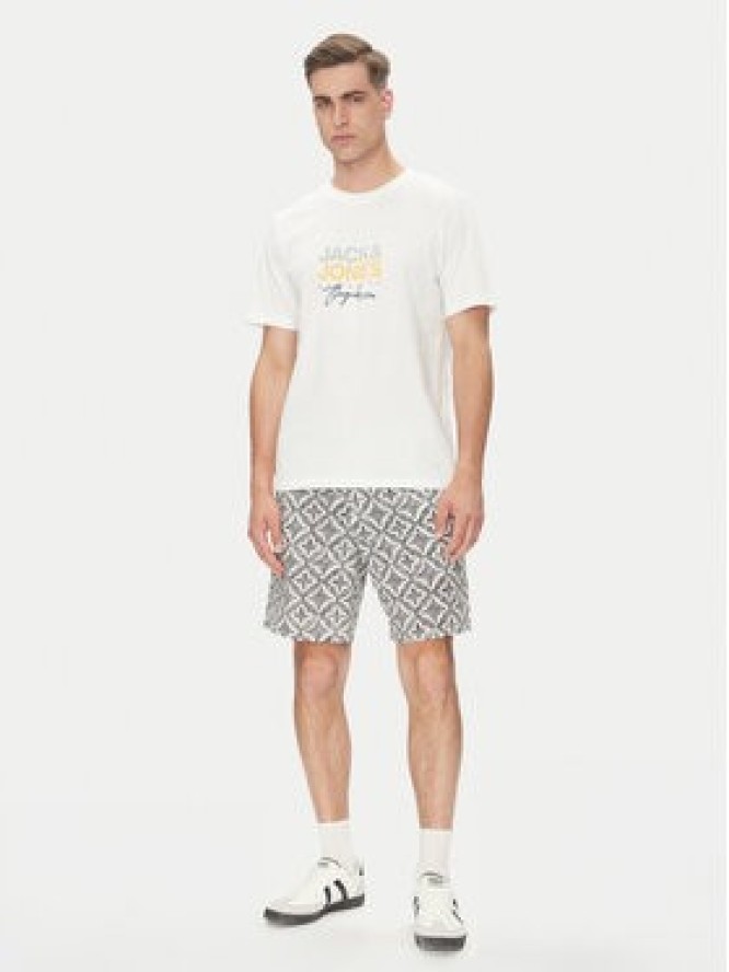 Jack & Jones Szorty materiałowe Jaiden 12277620 Szary Relaxed Fit