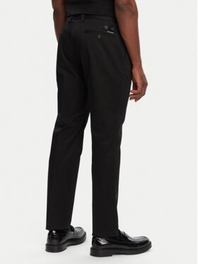 Dolce&Gabbana Spodnie materiałowe GY6IET GI434 N0000 Czarny Regular Fit