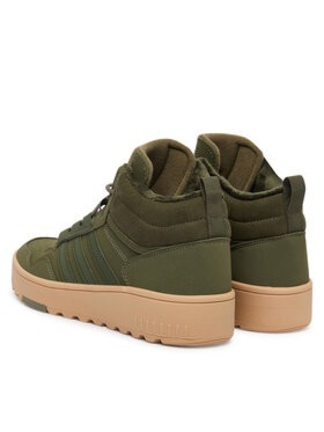 adidas Sneakersy Hoops 4.0 Mid JQ5363 Khaki