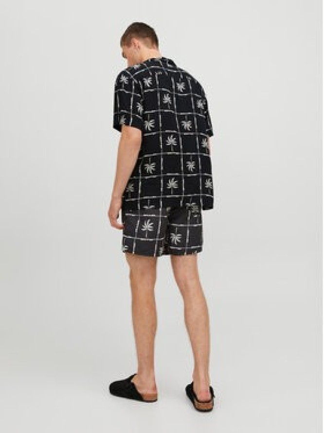 Jack & Jones Koszula Jorluke 12255727 Czarny Relaxed Fit