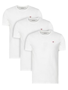 Mustang Komplet t-shirtów 1017076 Biały Regular Fit