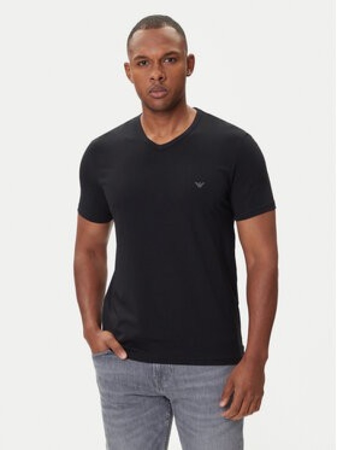 Emporio Armani Underwear Komplet t-shirtów EM000392 AF14132 MC005 Czarny Regular Fit