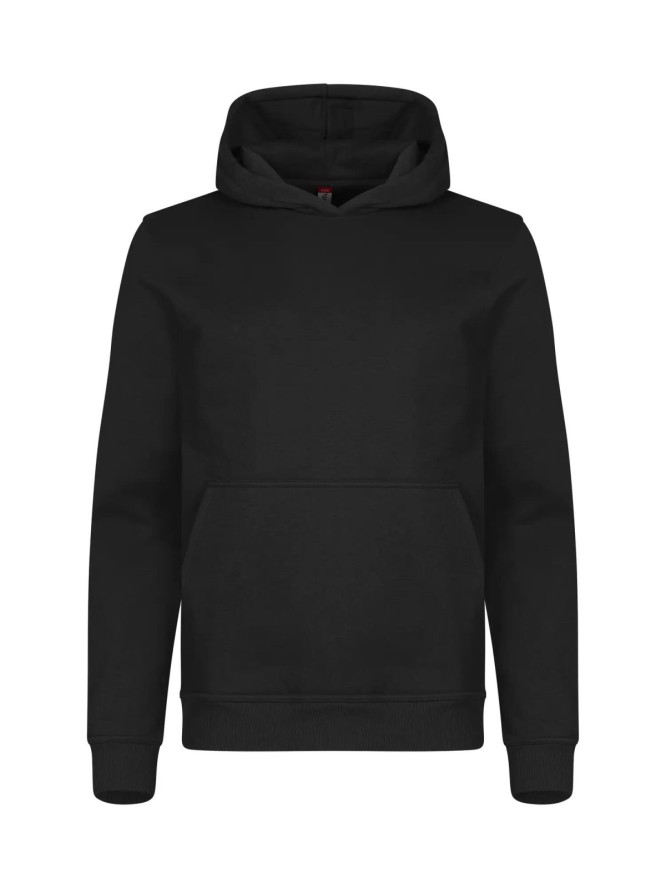 clique Miami Hoody Junior - Bluza z kapturem z mieszanki bawełny – Black
