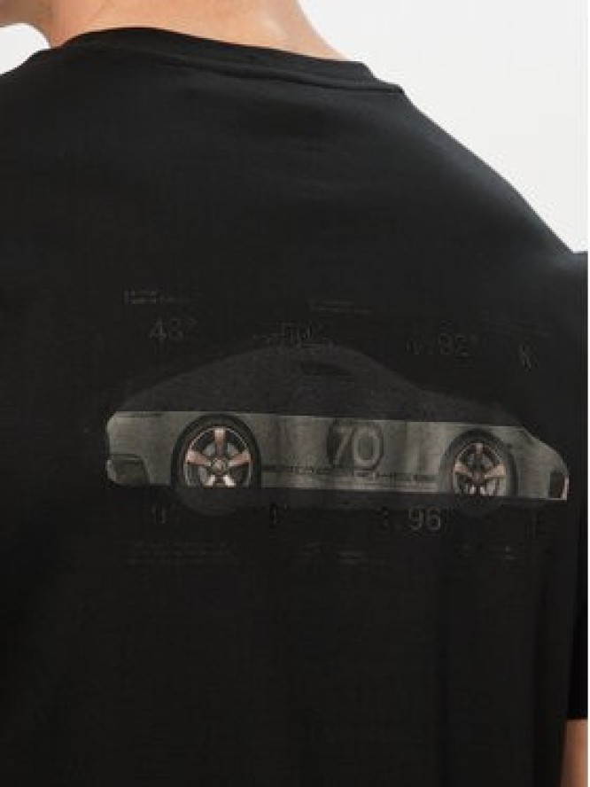 BOSS T-Shirt PS Spirit70 Car 50561856 Czarny Regular Fit