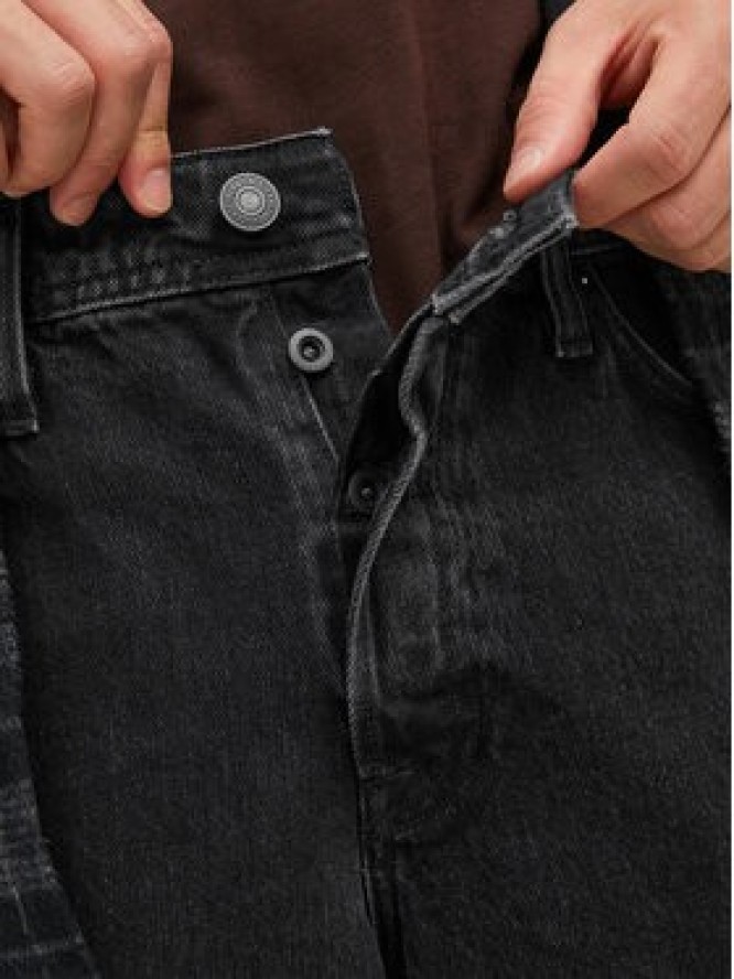 Jack & Jones Jeansy Eddie 12216879 Czarny Loose Fit