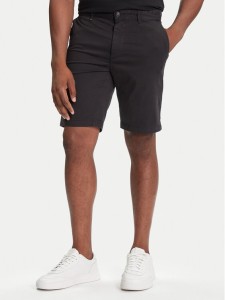 BOSS Szorty materiałowe 50536723 Czarny Slim Fit