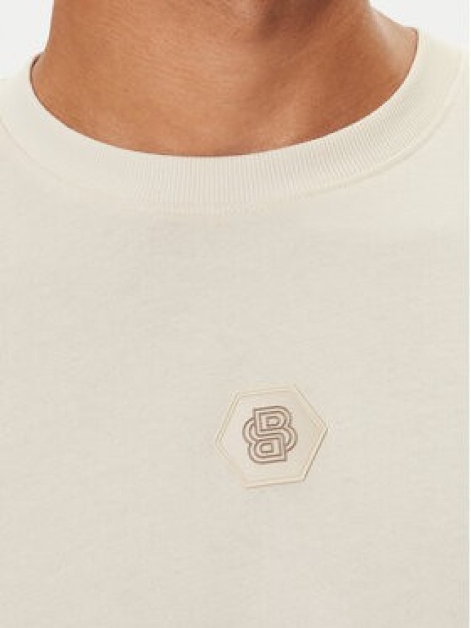 BOSS T-Shirt Future 50544316 Écru Oversize