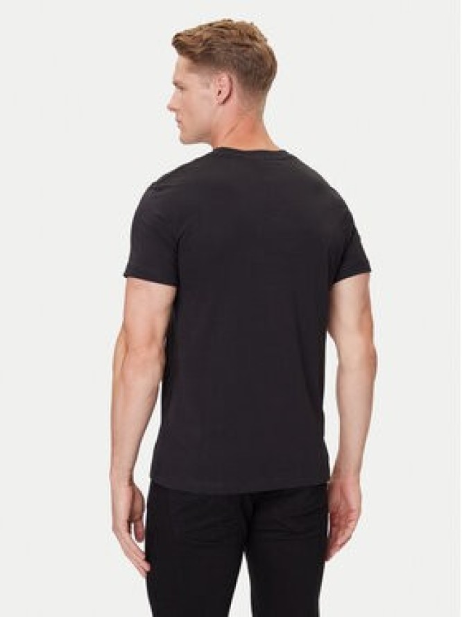 Versace Jeans Couture T-Shirt 79GAHE02 CJ00E Czarny Regular Fit