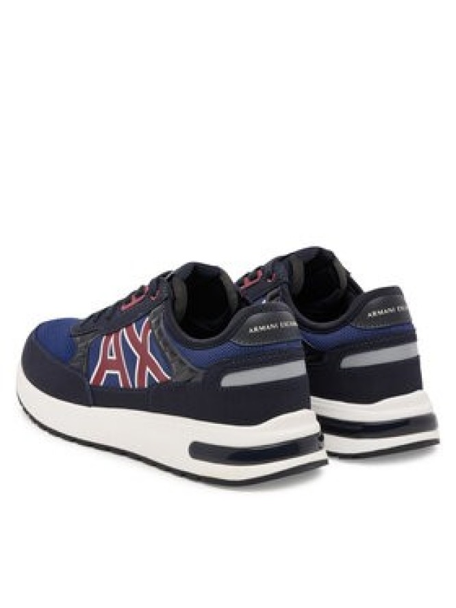 Armani Exchange Sneakersy XUX090 XV276 MZ253 Granatowy