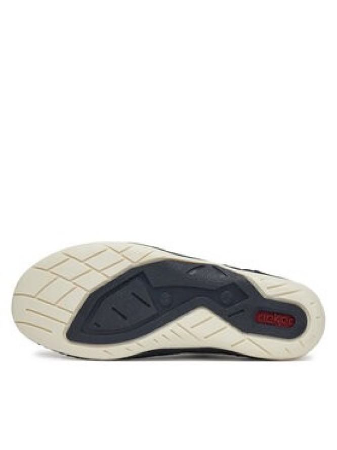 Rieker Półbuty 07555-14 Czarny