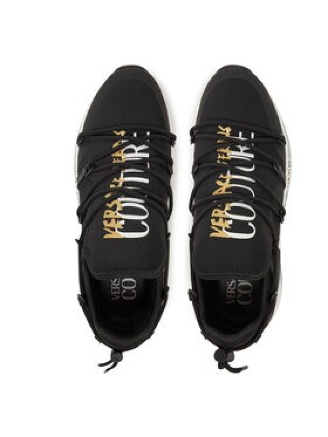 Versace Jeans Couture Sneakersy 78YA3SA6 Czarny