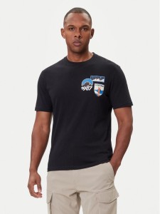 Napapijri T-Shirt S-Montepiana NP0A88SV Czarny Regular Fit
