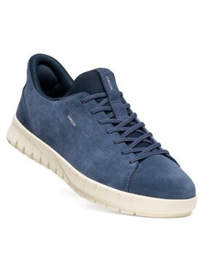 Geox Sneakersy Flextride Plus U65MAA 00022 C4007 Granatowy