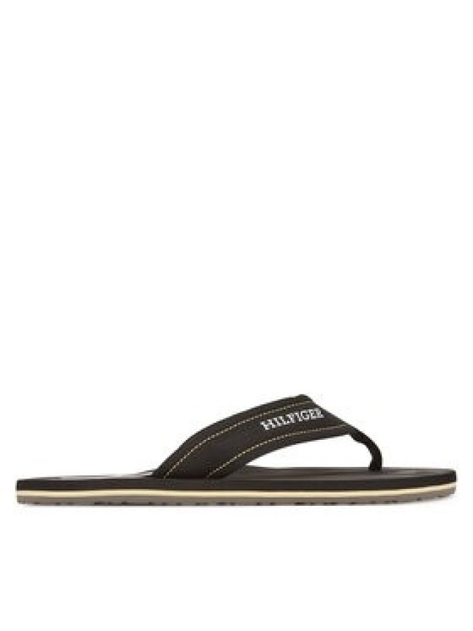 Tommy Hilfiger Japonki Hilfiger H Padded Beach Sandal FM0FM05536 Czarny