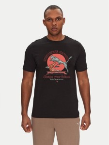 Puma T-Shirt Bonsai 629634 Czarny Regular Fit