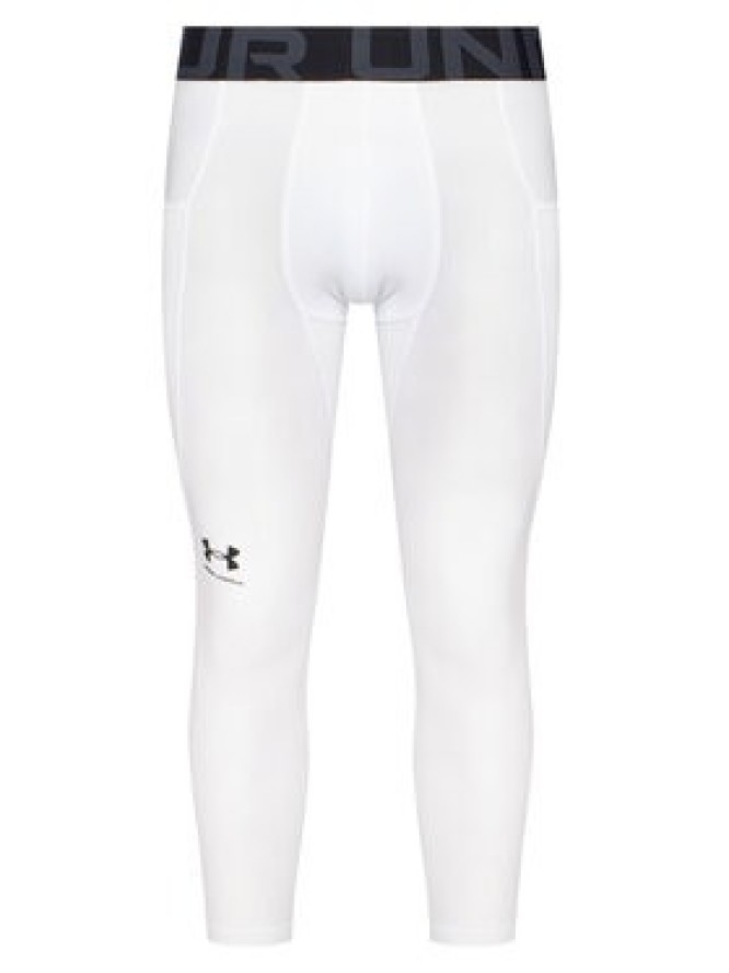Under Armour Legginsy HeatGear® 1361588 Biały Slim Fit
