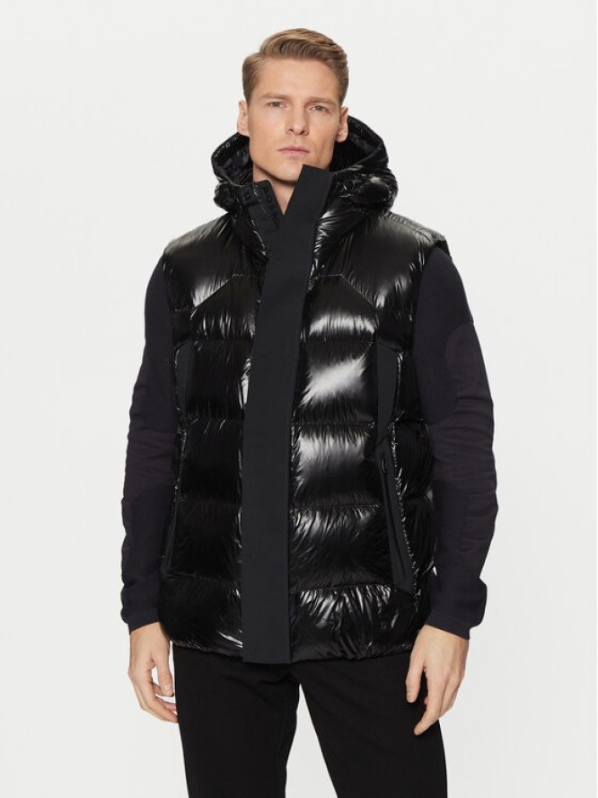 BOSS Bezrękawnik V-Ronnie 50522804 Czarny Regular Fit