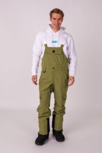 Spodnie narciarskie i snowboardowe Yeh Man Bib Pant - Khaki