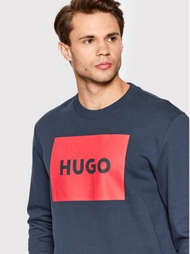 Hugo Bluza Duragol222 50467944 Granatowy Regular Fit