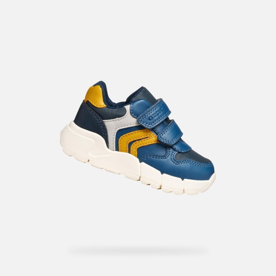Buty GEOX B FLEXYPER MINI BOY Niebieski