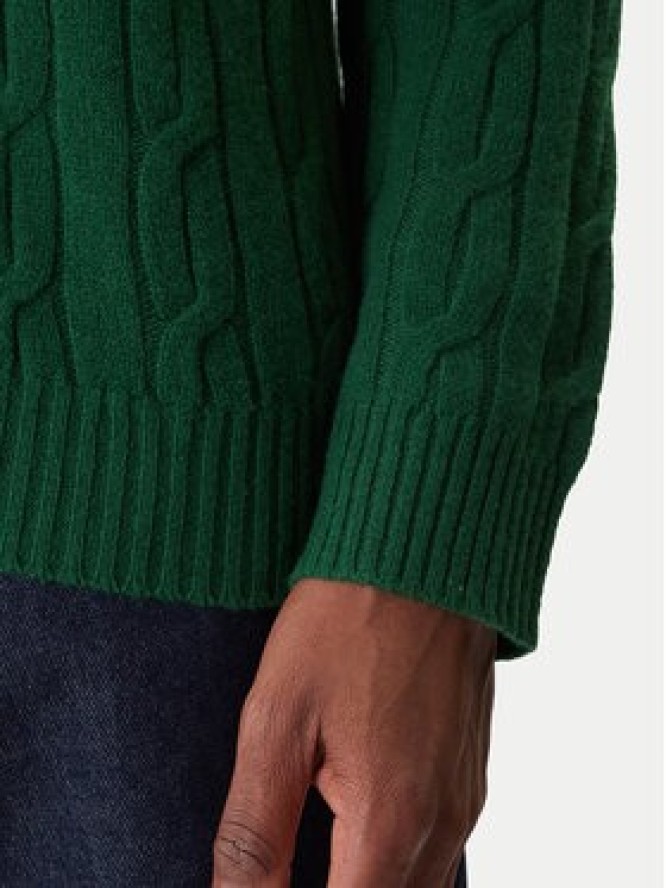 Gant Sweter 8050213 Zielony Regular Fit