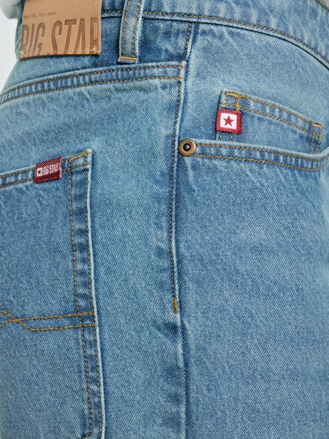 szorty męskie jeansowe niebieskie colter 310