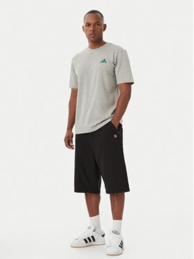 adidas T-Shirt Taste Of Victory Pasta Graphic KG0945 Szary jasny Regular Fit