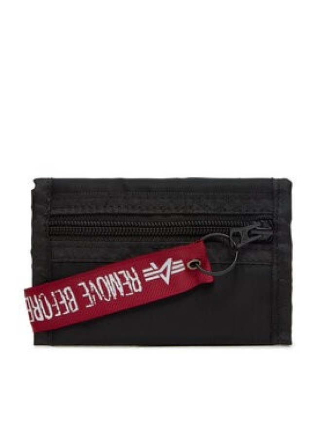 Alpha Industries Portfel Crew Wallet II 146940 03 Czarny