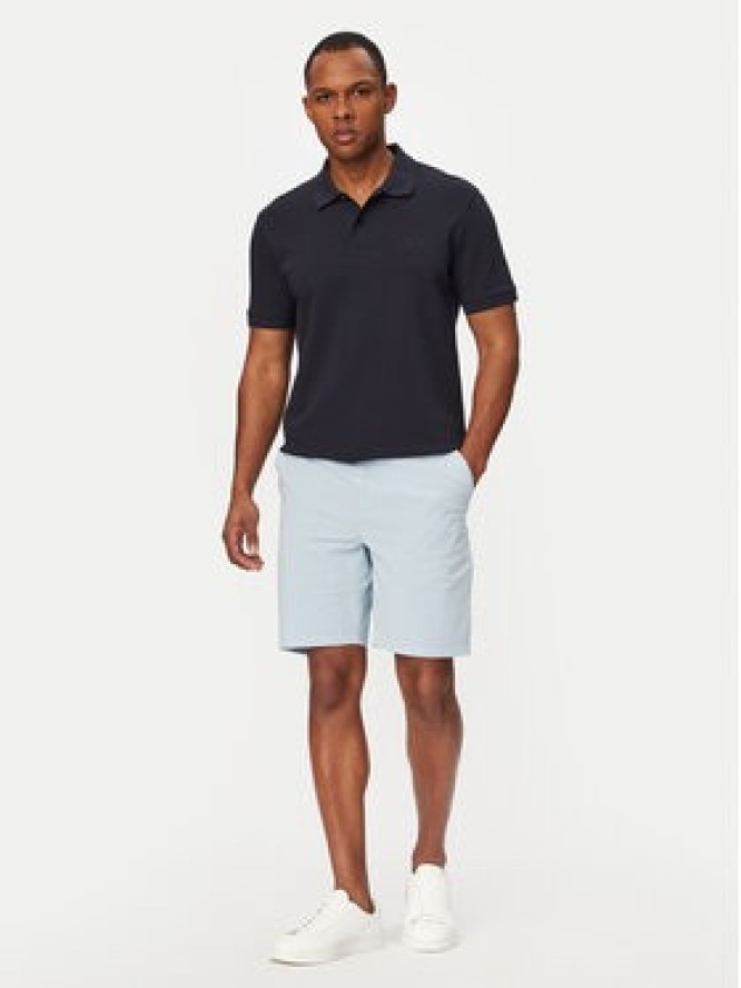 BOSS Szorty materiałowe H-Kane1 50555235 Błękitny Modern Fit